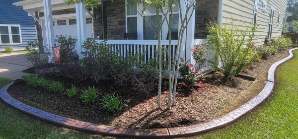 decorative concrete edging